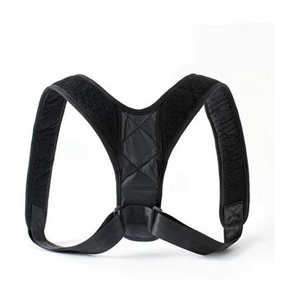 Light Clavicle Posture Correction Back Brace in Black [M]