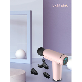 Portable Deep Tissue Massaging Gun (Pink)