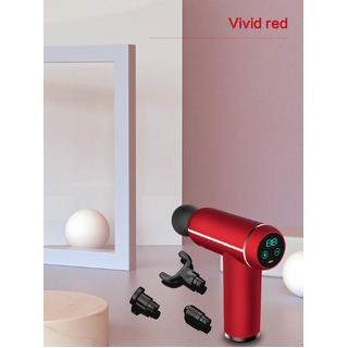 Portable Deep Tissue Massaging Gun (Red)