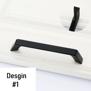 Stylish Matte Black Handles For Kitchen, Doors Or Bathroom (Design 1)