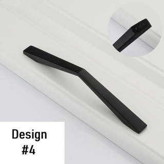 Stylish Matte Black Handles For Kitchen, Doors Or Bathroom (Design 4)