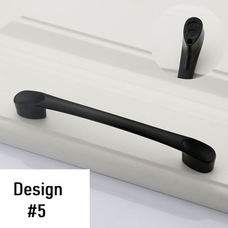 Stylish Matte Black Handles For Kitchen, Doors Or Bathroom (Design 5)